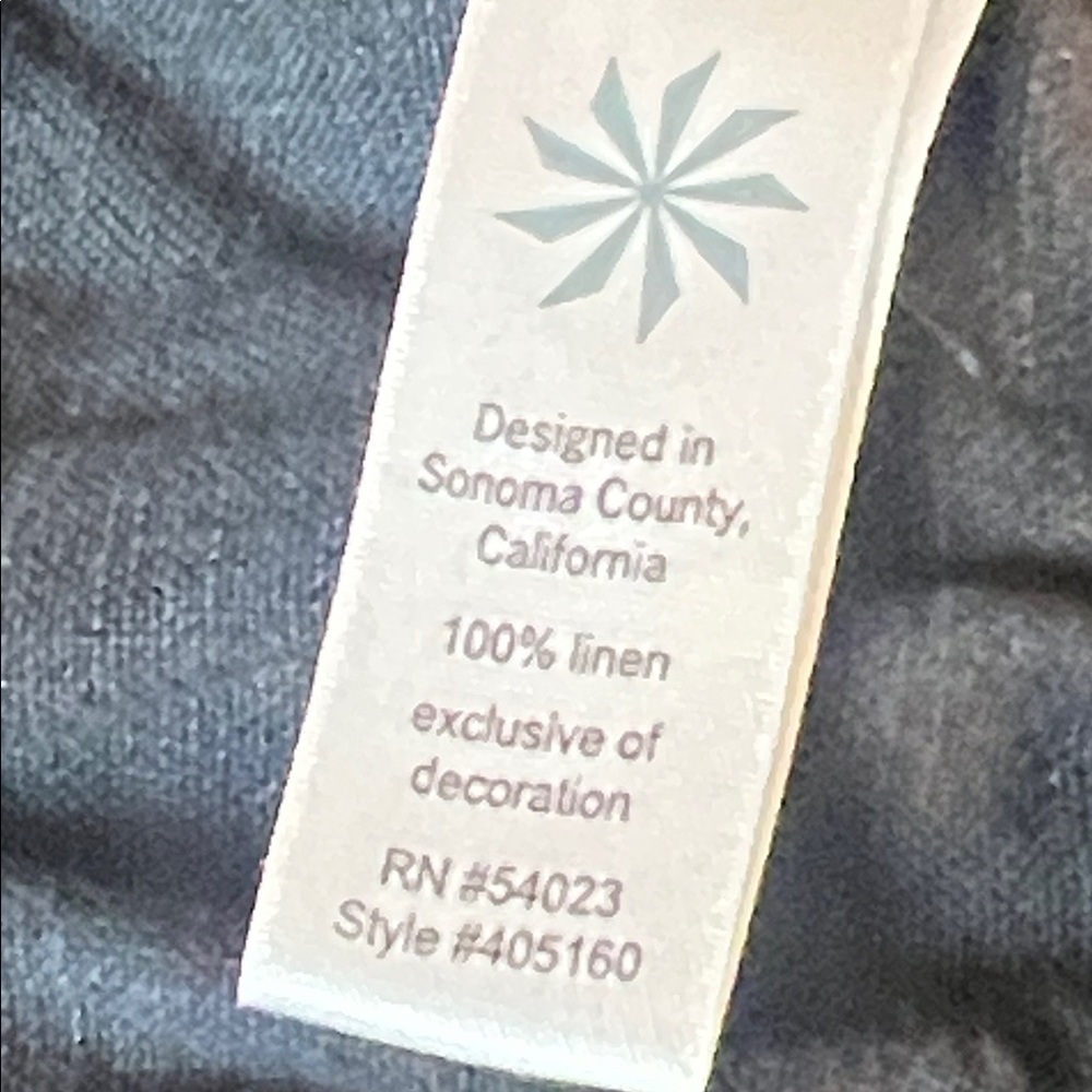 Athleta Poolside Ruffled Hem Grey Linen Skirt Women's Size 2 - Picture 9 of 9
